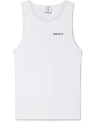 Casablanca Paris - Ribbed Tank Top - Lyst
