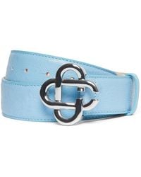 Casablanca Paris - Cc Logo Buckle Belt, By - Lyst