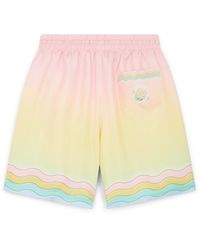 Casablanca Paris - For The Love Of Dance Silk Shorts, By - Lyst