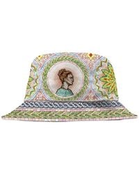 Casablanca Paris - Mosaics Greques Bucket Hat, By - Lyst