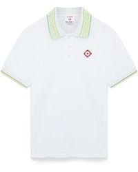 Casablanca Paris - Polo Short Sleeve Shirt, By - Lyst