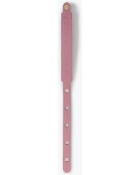 Casablanca Paris - Leather Wristband By - Lyst