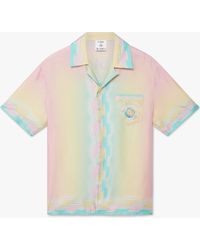 Casablanca Paris - For The Love Of Dance Silk Short Sleeve Shirt, By - Lyst