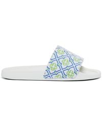 Casablanca Paris - Monogram Pool Slides, Size By - Lyst