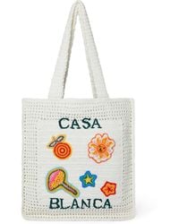 Casablanca Paris - Sac En Crochet Motif - Lyst