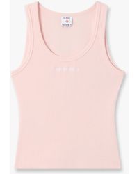 Casablanca Paris - Ribbed Tank Top, By - Lyst