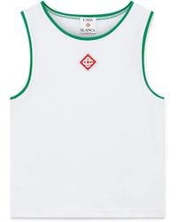 Casablanca Paris - Diamond Logo Baby Tank Top, By - Lyst