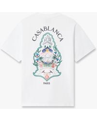 Casablanca Paris - Hotel Emblem Short Sleeve T-Shirt, By - Lyst