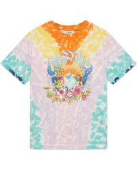 Casablanca Paris - T-Shirt À Manches Courtes Tie-Dye Surf Trip - Lyst