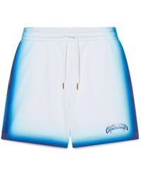 Casablanca Paris - Short De Survêtement Bleu Délavé - Lyst
