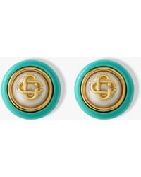 Casablanca Paris - Pearl Studs By - Lyst