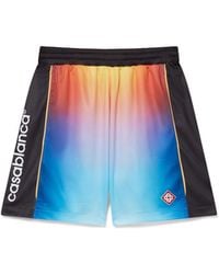 Casablanca Paris - Short De Football Dégradé - Lyst