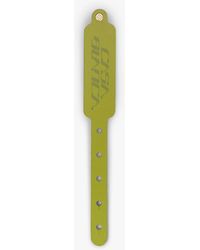 Casablanca Paris - Leather Wristband By - Lyst