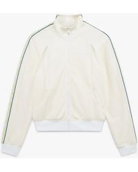 Casablanca Paris - Veste De Survêtement Blanche À Fermeture Éclair Laurel - Lyst