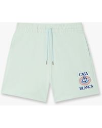 Casablanca Paris - Ice Celestial Pyramid Printed Classic Shorts - Lyst