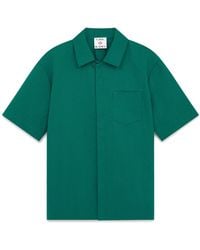 Casablanca Paris - Chemise À Manches Courtes En Jacquard De Coton À Monogramme - Lyst
