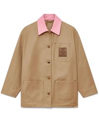 Casablanca Paris - Veste De Travail En Coton - Lyst