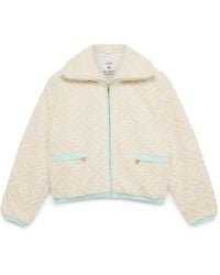 Casablanca Paris - Veste Polaire En Jacquard À Monogramme - Lyst