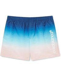 Casablanca Paris - Short De Bain En Jacquard Dégradé - Lyst