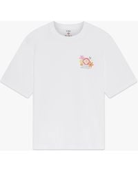 Casablanca Paris - Collage D'Icones Graphiques Short Sleeve T-Shirt, By - Lyst