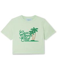 Casablanca Paris - Casa Tennis Club Baby Short Sleeve T-Shirt - Lyst