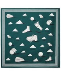 Casablanca Paris - Metaphysical Small Silk Scarf By - Lyst
