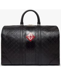 Casablanca Paris - Sac De Week-End Noir À Monogramme - Lyst