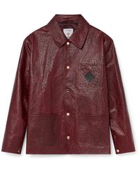 Casablanca Paris - Leather Workwear Jacket, By - Lyst