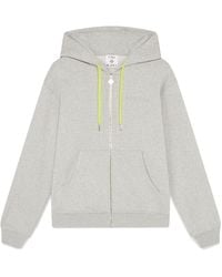 Casablanca Paris - Sweat À Capuche Zippé En Mélange De Cachemire - Lyst