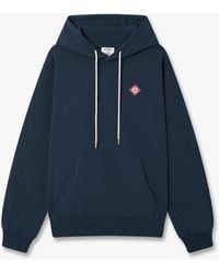 Casablanca Paris - Diamond Logo Hooded Sweatshirt, By - Lyst