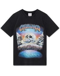 Casablanca Paris - La Prémonition Short Sleeve T-Shirt - Lyst