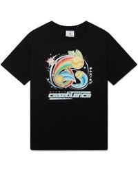 Casablanca Paris - T-Shirt À Manches Courtes Manga Tennis Ball - Lyst
