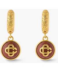 Casablanca Paris - Sphere Ear Hoops By - Lyst