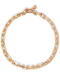 Casablanca Paris - Enamel C Link Necklace By - Lyst