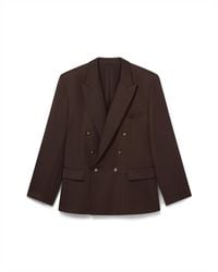 Casablanca Paris - Veste Croisée En Laine - Lyst