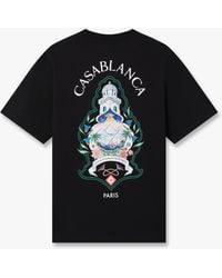 Casablanca Paris - Hotel Emblem Short Sleeve T-Shirt, By - Lyst