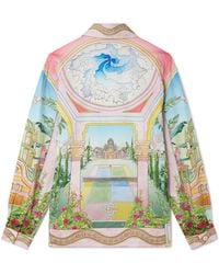 Casablanca Paris - Chemise À Manches Longues Le Jardin Ideal - Lyst
