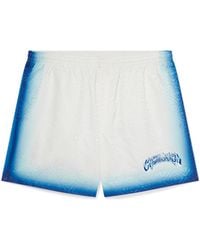 Casablanca Paris - Short De Bain Bleu Délavé - Lyst