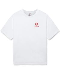 Casablanca Paris - T-Shirt À Manches Courtes Et Écusson Logo - Lyst