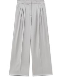 Casablanca Paris - Pantalon De Tailleur En Laine À Triple Pli - Lyst