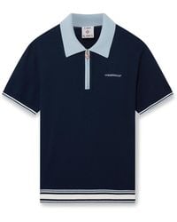 Casablanca Paris - Polo De Tennis En Maille Mérinos - Lyst
