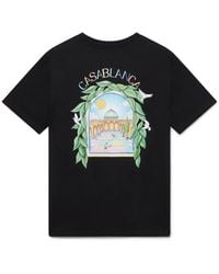 Casablanca Paris - T-Shirt À Manches Courtes L'Arche De Tennis - Lyst