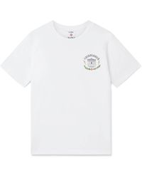 Casablanca Paris - Le Temple Du Sport Short Sleeve T-Shirt, By - Lyst