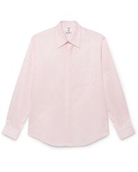 Casablanca Paris - Chemise À Manches Longues En Coton Avec Monogramme - Lyst