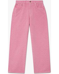 Casablanca Paris - Monogram Denim Jeans, Size By - Lyst