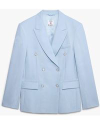 Casablanca Paris - Monogram Wool Jacquard Jacket, Size By - Lyst