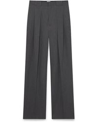 Casablanca Paris - Wool Tailoring Belt Loop Trousers, By - Lyst