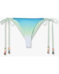 Casablanca Paris - Gradient String Beaded Bikini Bottom, By - Lyst