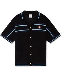 Casablanca Paris - Chemise De Tennis À Manches Courtes En Crochet De Coton - Lyst