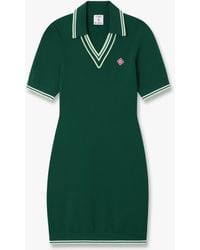 Casablanca Paris - V-Neck Polo Mini Dress, By - Lyst